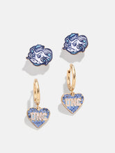 UNC Rameses Earring Set